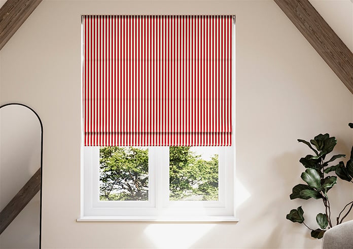 The British Stripe Co. Catherine, London No.1 - Twist&Fit Roman Blind - Image 3